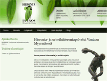 Tablet Screenshot of hierontaiatros.com